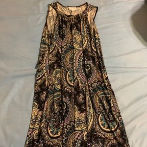 Paisley Tank Dress